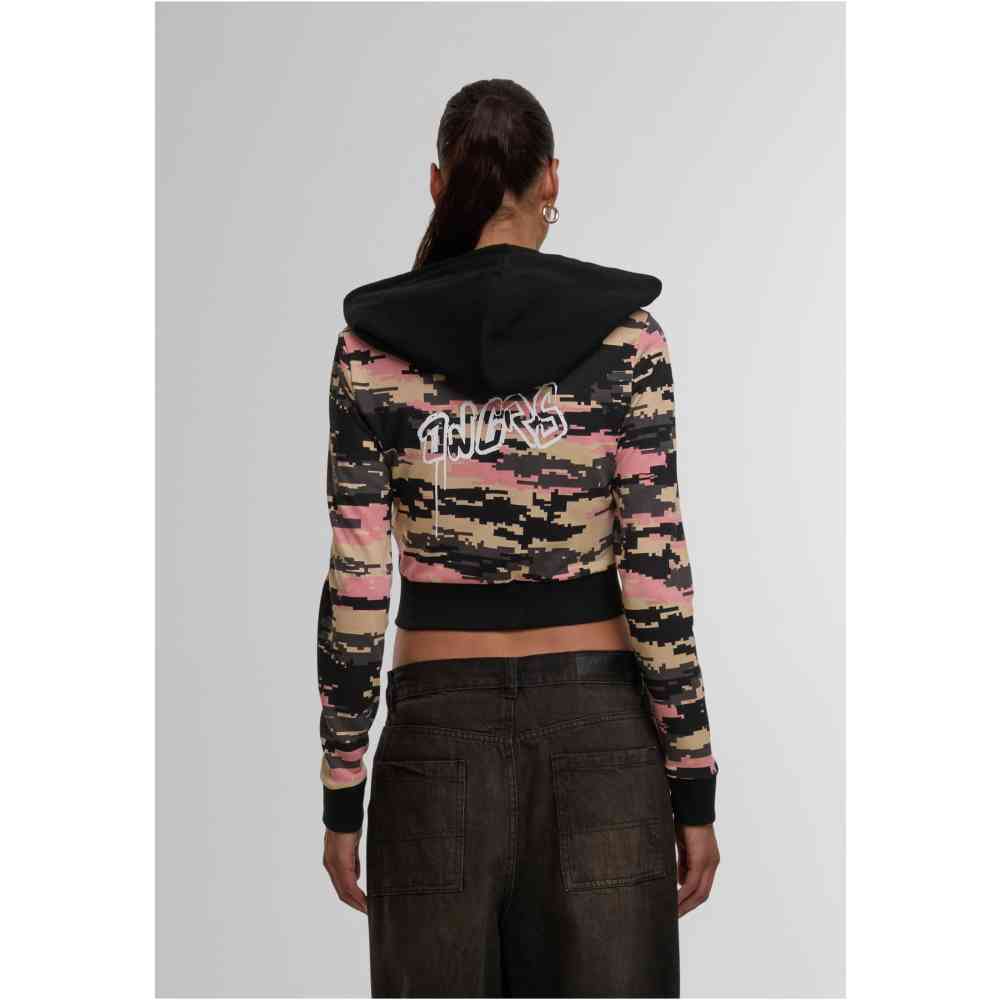 Dangerous DNGRS - Obscure Zip hoodie - Black/Multicolours